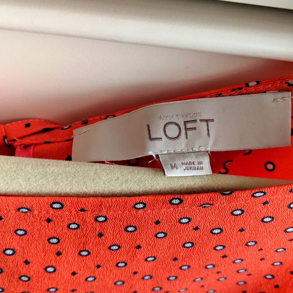 ANNE TAYLOR LOFT sleeveless top - Picture 3 of 5